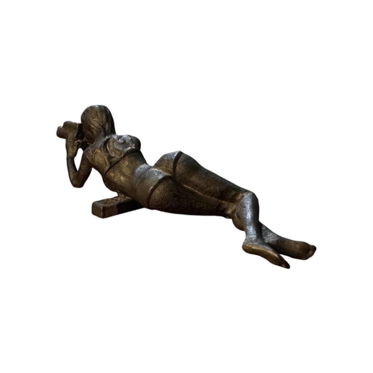 Spotter G sculpted figure, art object study