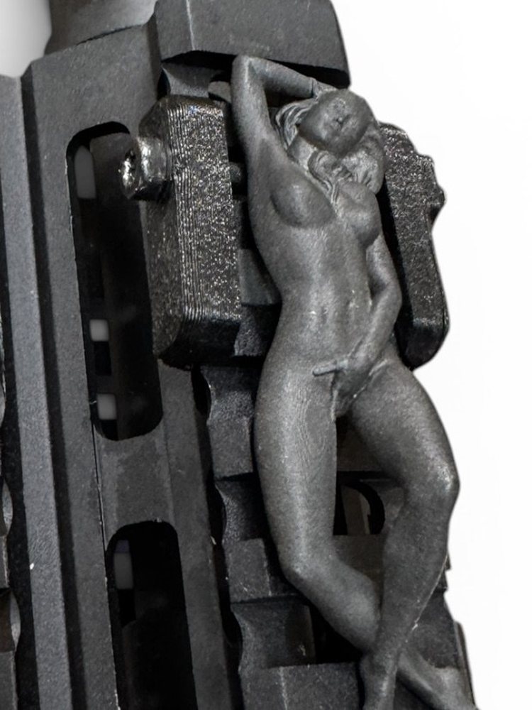 Ana Type-B, a stainless steel rail charm figure
